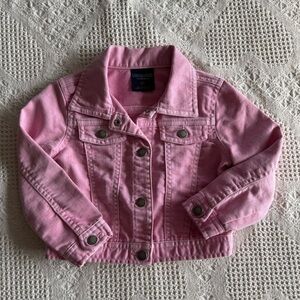 Genuine Kids by Oshkosh Pink Denim Jacket 3T Girls